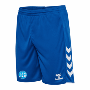 SHORT D'ENTRAINEMENT CORE BLEU ADULTE