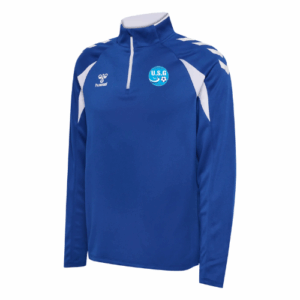 SWEAT 1/4 DE ZIP CORE BLEU ADULTE