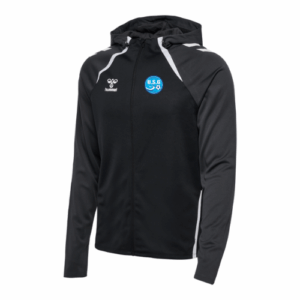 SWEAT ZIPPÉ À CAPUCHE NOIR ENFANT